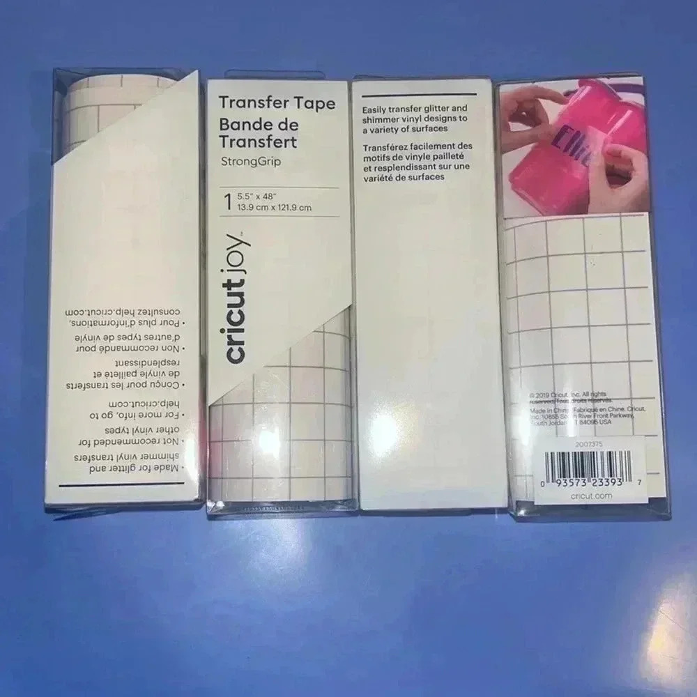 🆕 4 Rolls of Cricut Joy Transfer Tape
